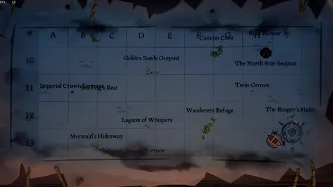 Гавань воров sea of thieves карта