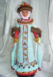 Национальный костюм крючком