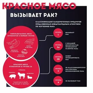 Какое мясо считается красным
