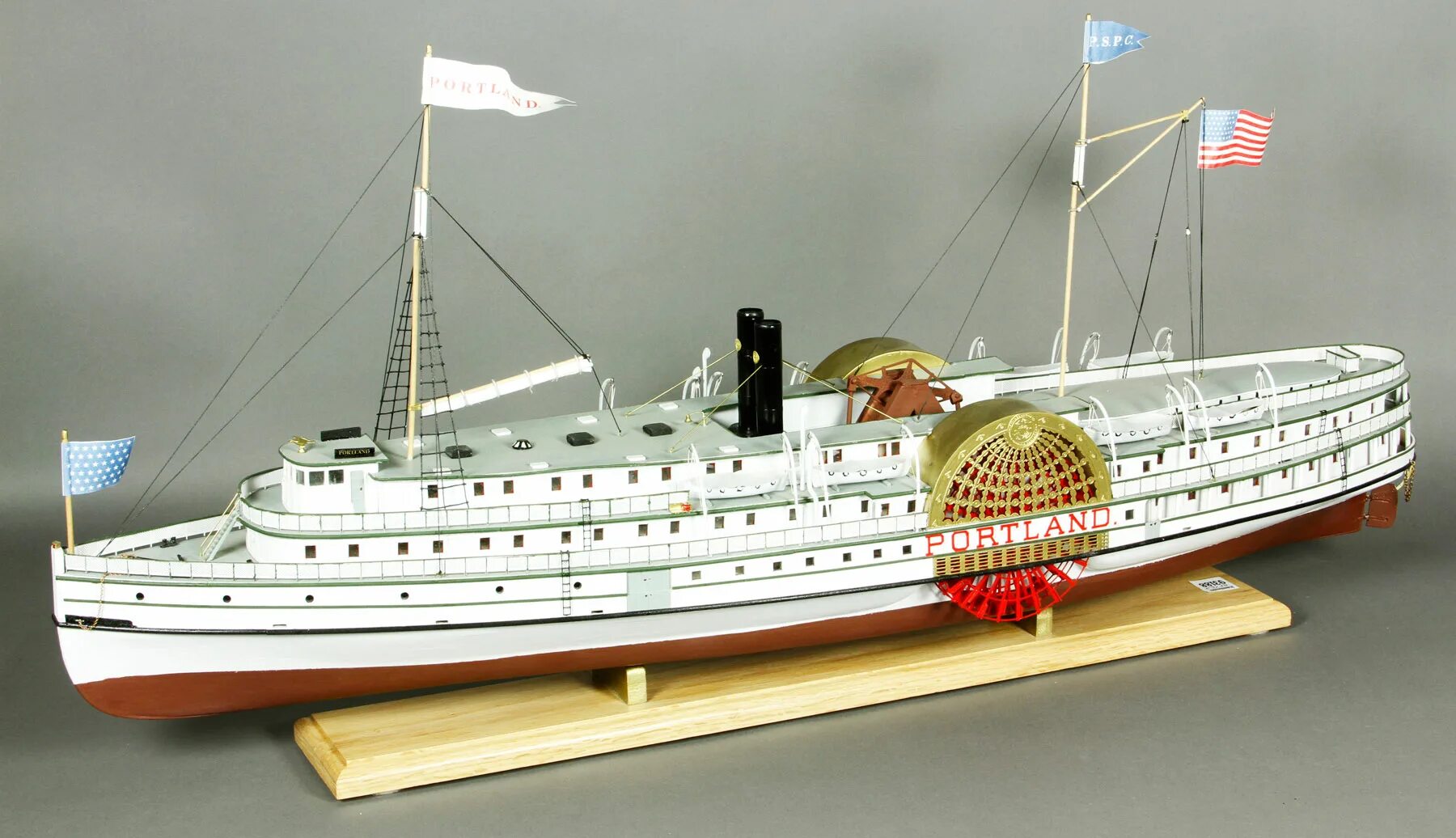 Модель парохода