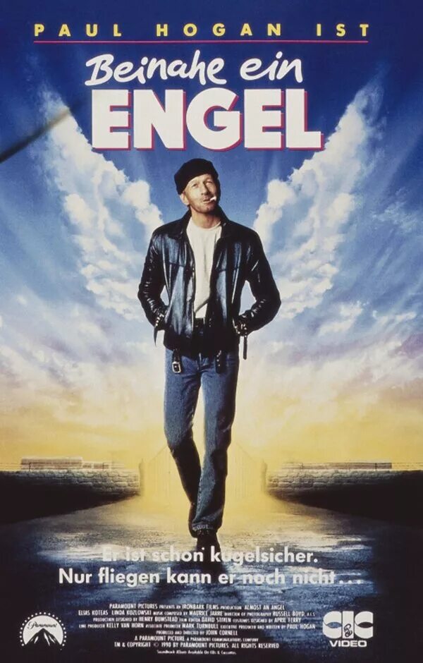 Почти ангел. Почти ангел фильм 1990. Почти ангелы. Почти ангел (1990) плакат. Пол Хоган почти ангел.