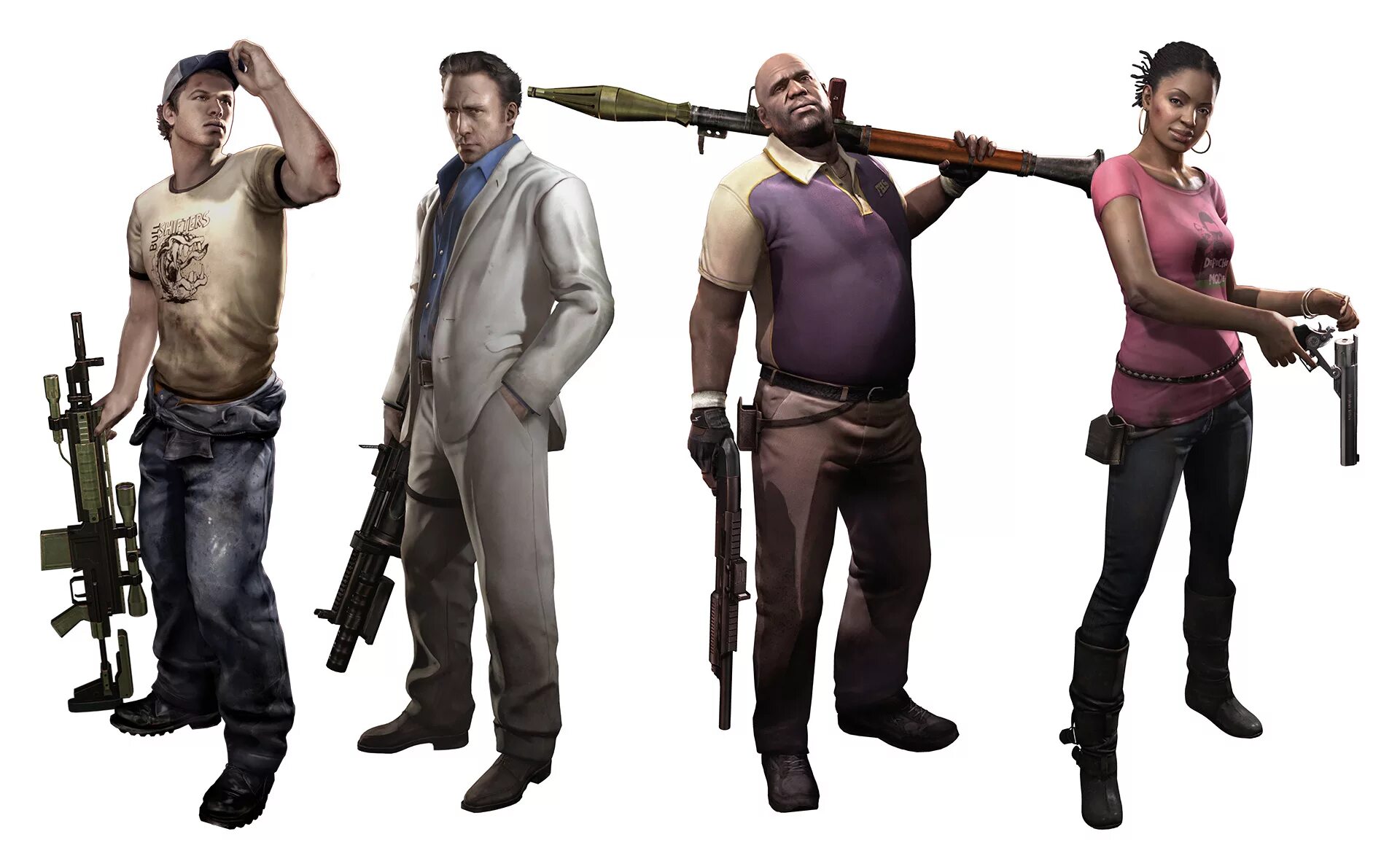 Characters left. Лефт 4 деад 2 главные герои. Left 4 Dead герои. Left 4 Dead 2 персонажи. Left for Dead 2 главные герои.