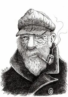 Старик иллюстрации
