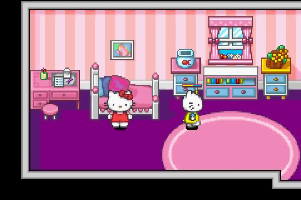 Хелло играть. Хелло китти геймбой. hello kitty игра. игра по хеллоу китти. хеллоу китти комната игра.