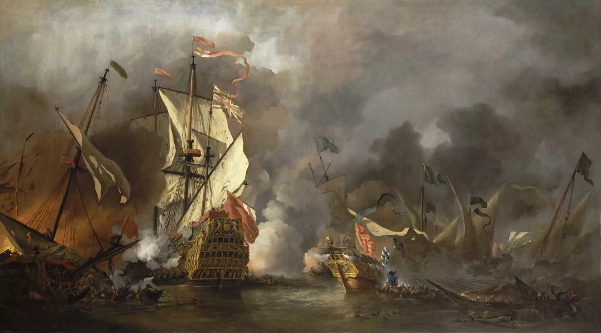 Сражение у мыса микале. Виллем ван де вельде. наваринское морское сражение 1827. морские баталии 17 века. корнелис антонис португальский флот.