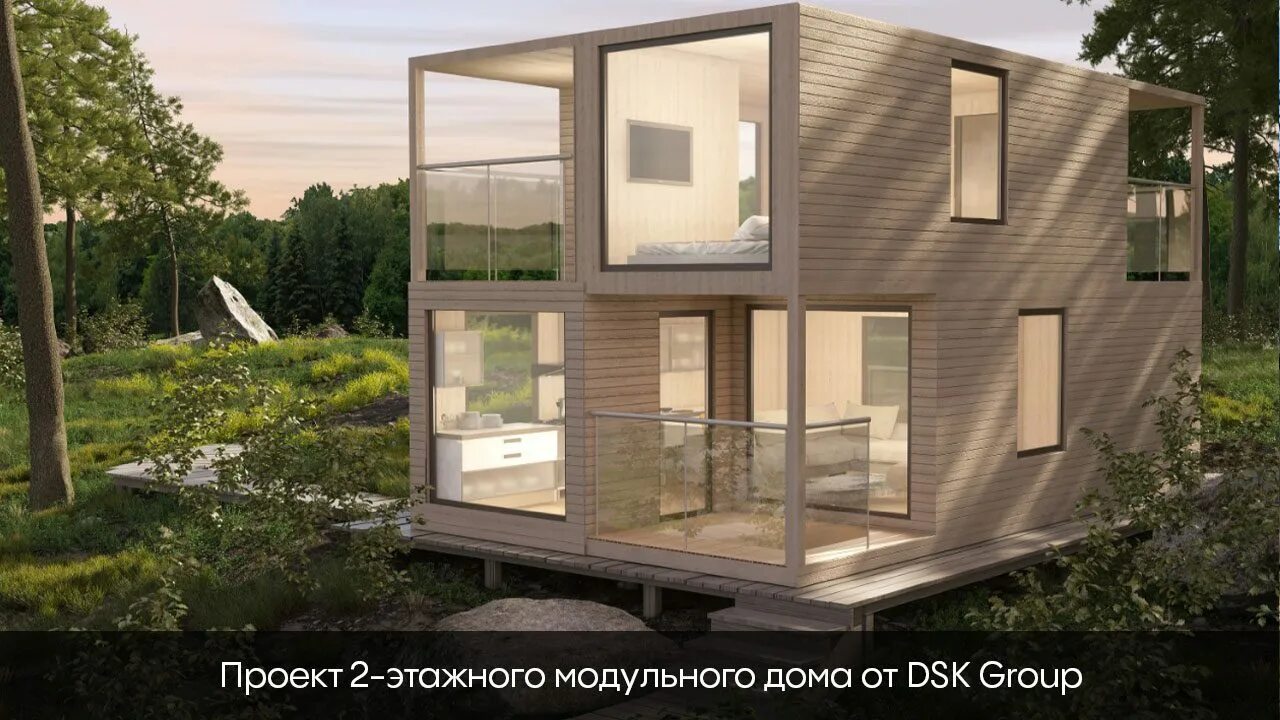 Готовые модульные дома и бани