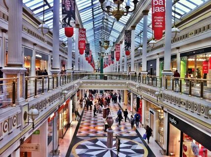 Shopping center stores
