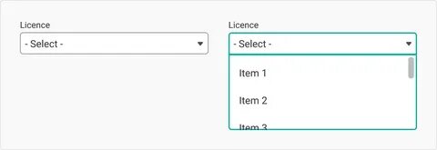 Select placeholder