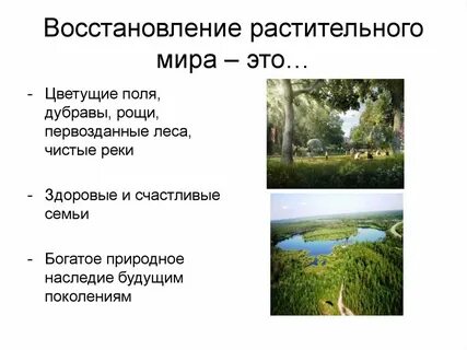 Восстановление природной