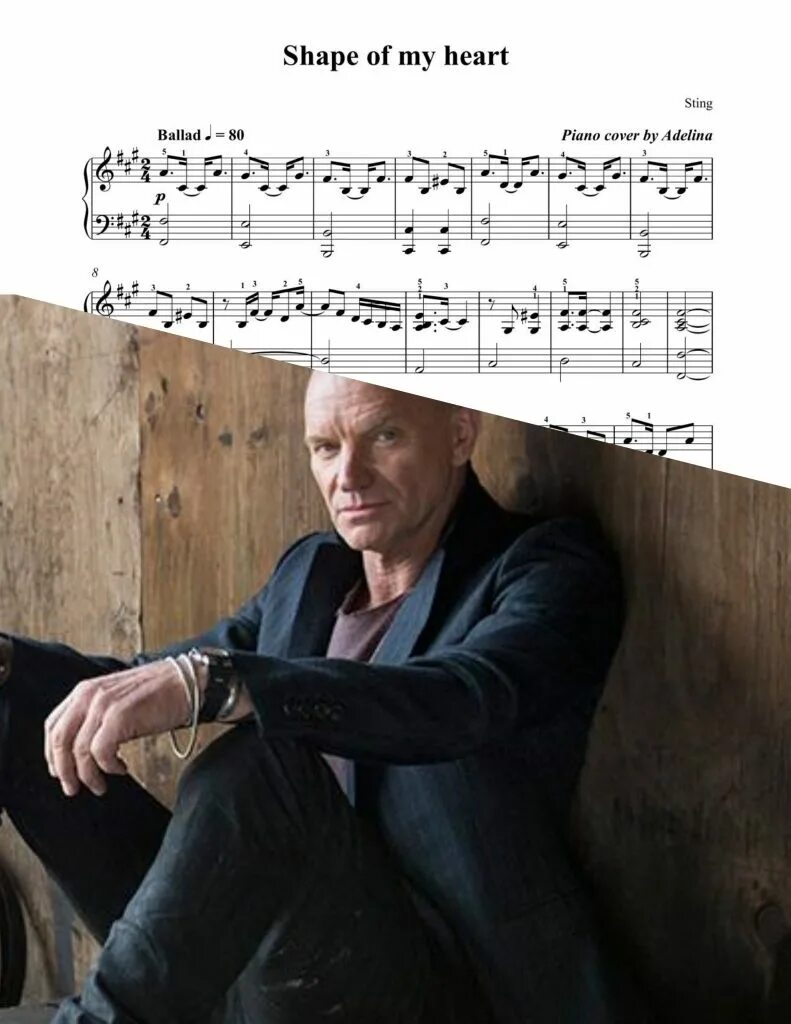 Стинг shape of my. Стинг ноты для фортепиано shape of my. sting shape of my heart фортепиано. стинг о май харт. шейп оф май харт на пианино.