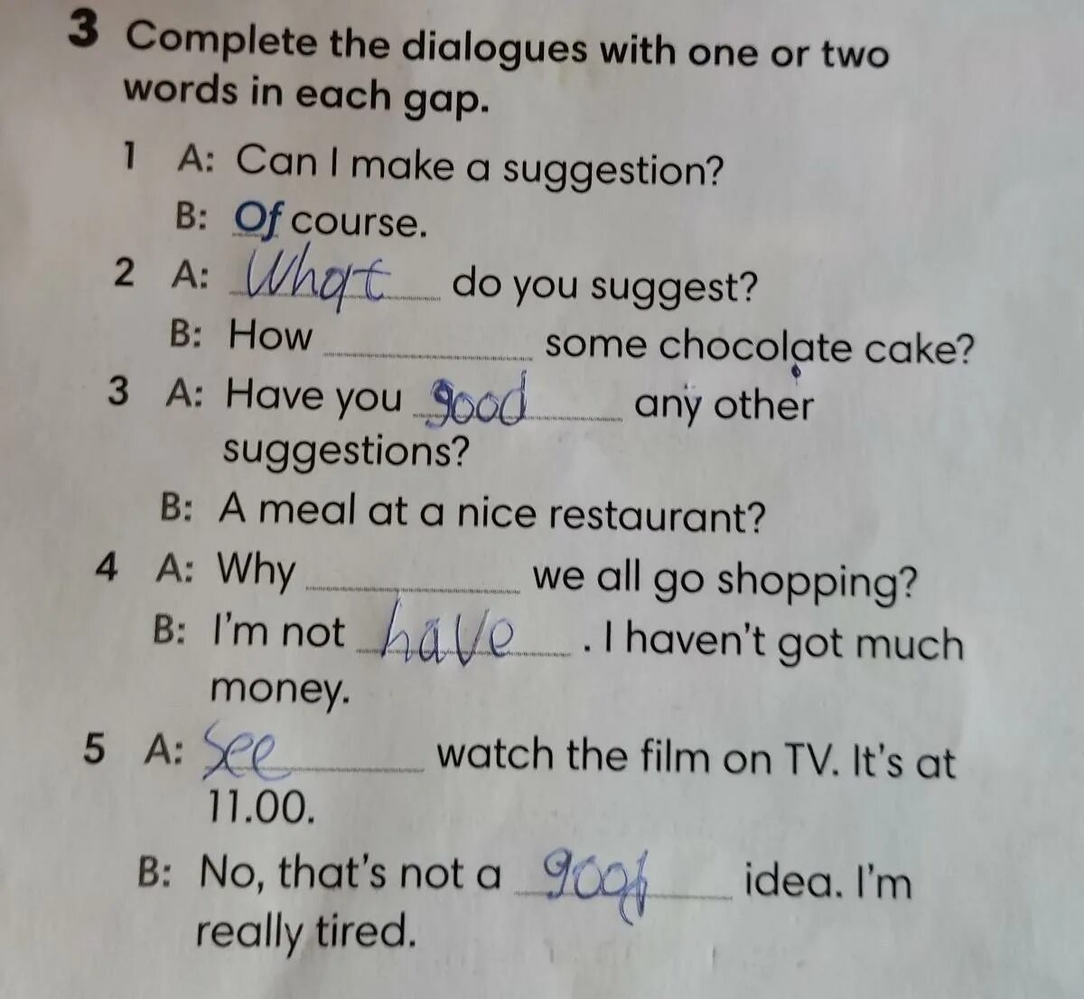 Complete the dialogue with the words. Look at the menu. Complete the dialogues with one Word in each gap.. Complete the Dialogue. Допишите диалог.