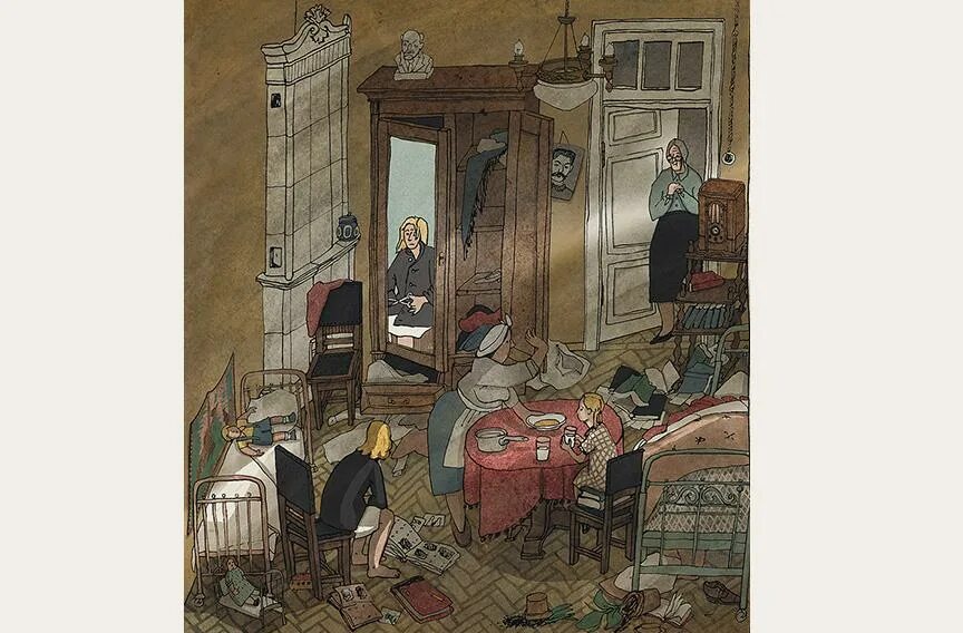 История старой квартиры. Картины анны десницкой. Рассказы коммуналке. Книга коммунальная квартира. Коммунальная квартира зощенко.