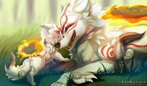 Okami - Amaterasu by MayhWolf on DeviantArt  Amaterasu, Okami, Japanese  mythical creatures