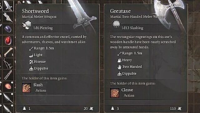 Одноручный арбалет baldur s gate. Baldur's Gate 3 Weapons. Максимальный уровень в балдурс гейт 3. Балдурс гейт окунуть оружие в луду. Меч БЕЖДЫ сколько урона добавляет человечность.