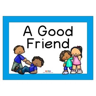 But being good with friends