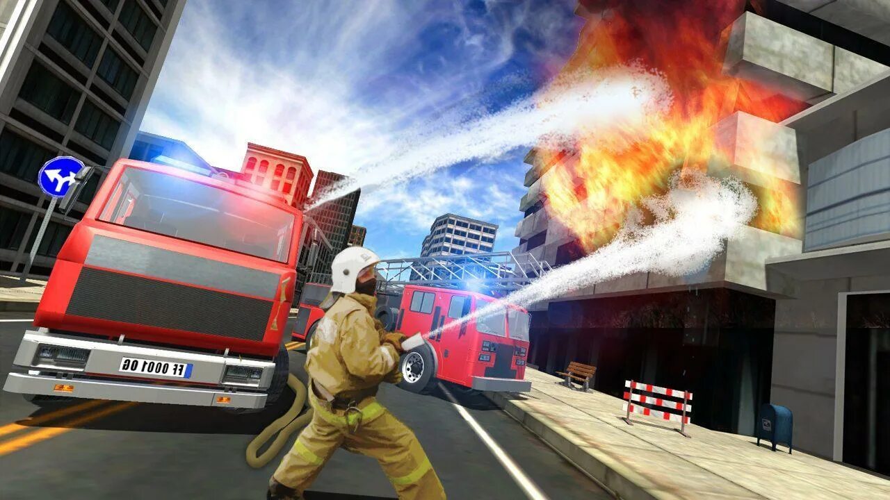 Firefighting simulator