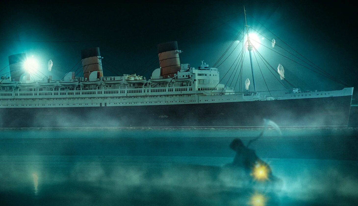 RMS Queen Mary. Queen Mary затонул.