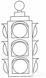 Раскраска Божья коровка на листе с геометрическими фигурами (треугольник, круг, 