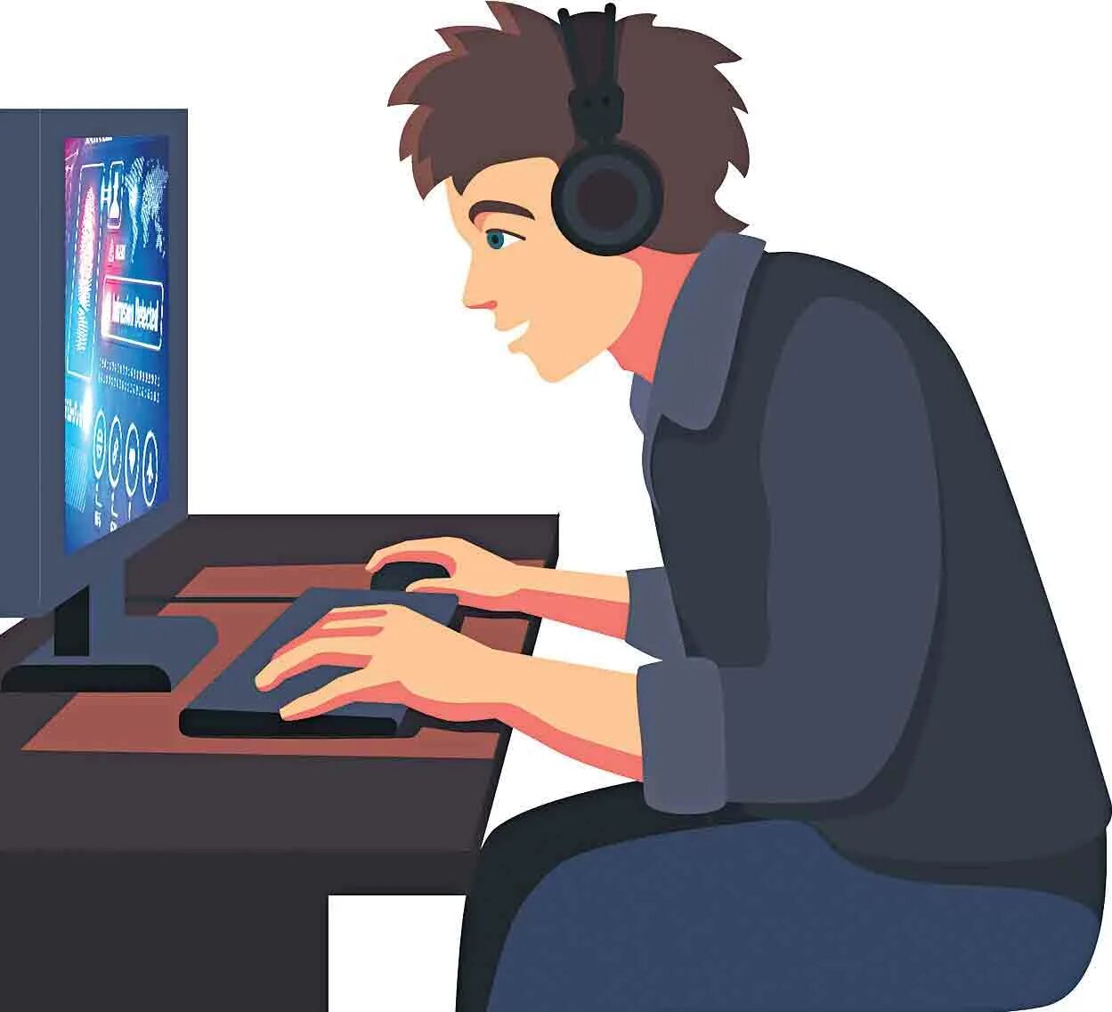 John play computer game. Художник геймер. computer game cartoon. play computer games cartoon. play games клиент.