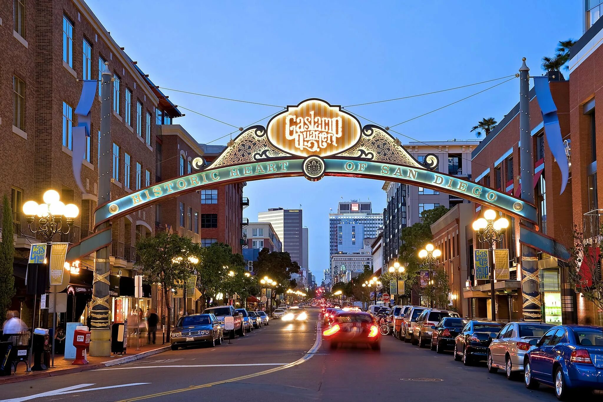 Техас сан диего. Gaslamp quarter, сан-диего. сан-диего (калифорния). сан диего улицы. сан-диего калифорния улицы.