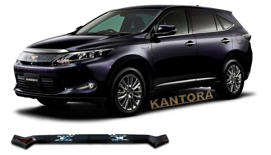 Капот харриер. Toyota Harrier xu60. Дефлектор капота Тойота Харриер. Дефлектор на Тойота Харриер. Toyota Harrier 2015.