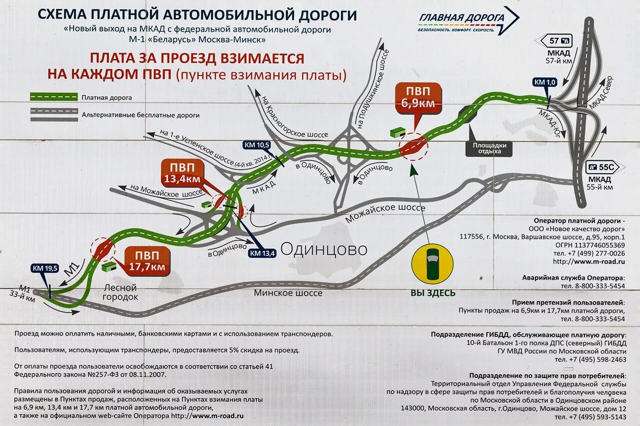 Стоимость минского шоссе. Схема объезда платного участка м1. Платная дорога м1 схема. М1 Северный обход Одинцово. Северный обход Одинцово схема дороги.