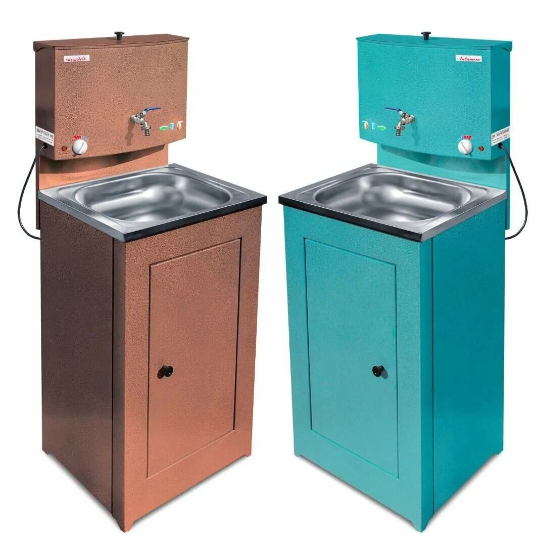 Умывальник дачный люкс вихрь. Белый. Раковина для дачи с подогревом. Умывальник "electrovel" уд-1 с эвн нерж. Мойка цвет "бирюза".