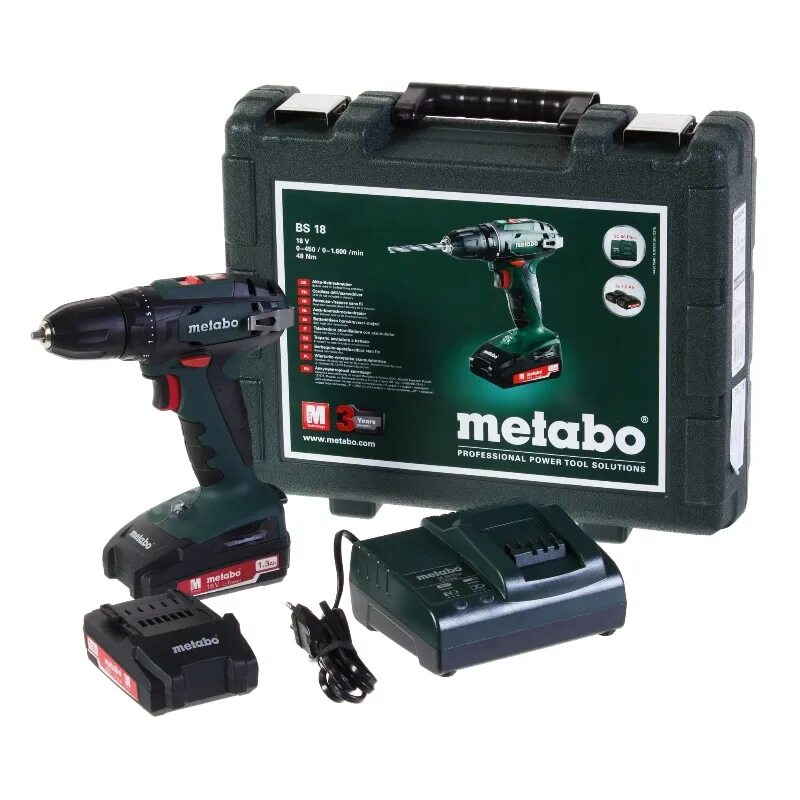 Metabo bs 18 купить. Metabo BS 18, 602207950. Metabo BS 18. Шуруповерт Metabo BS 18. Metabo шуруповерт аккумуляторный 18 18 в li-ion.
