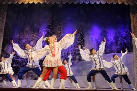 Концерт ансамбля танца