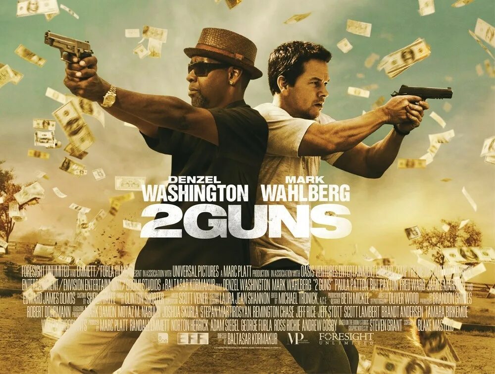 Ii guns. Дензел Вашингтон два ствола. "Два ствола" (2013): Постер. Два ствола Постер.