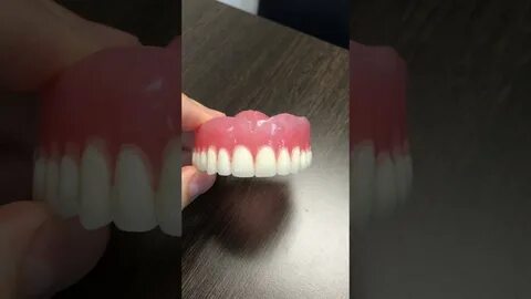 Вставные зубы видео