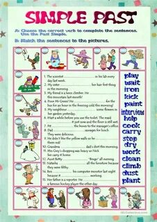 Liveworksheets past simple regular