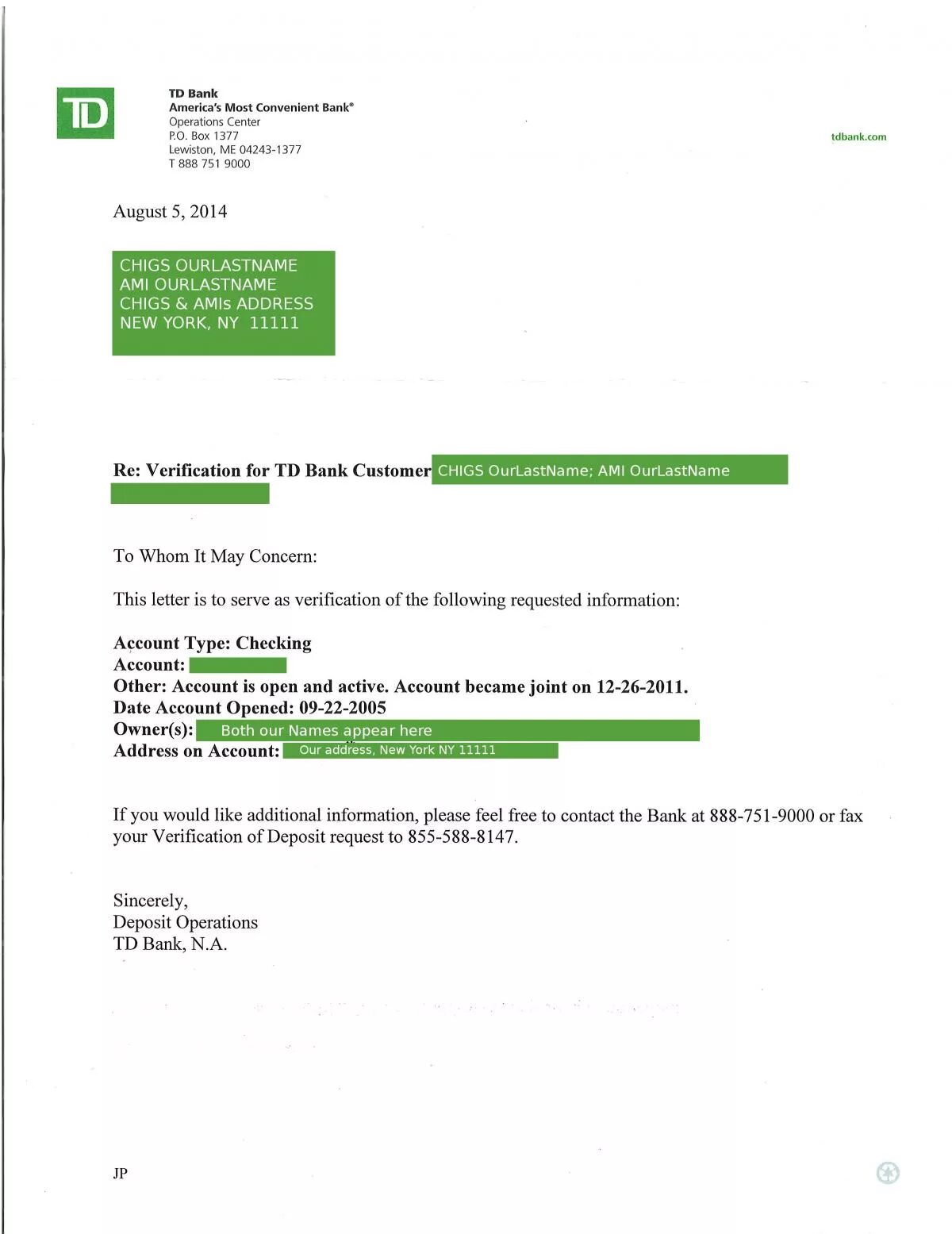 Account verification requested. Bank letter. bank verification. vakifbank letter. a letter from the bank about the availability of an account.