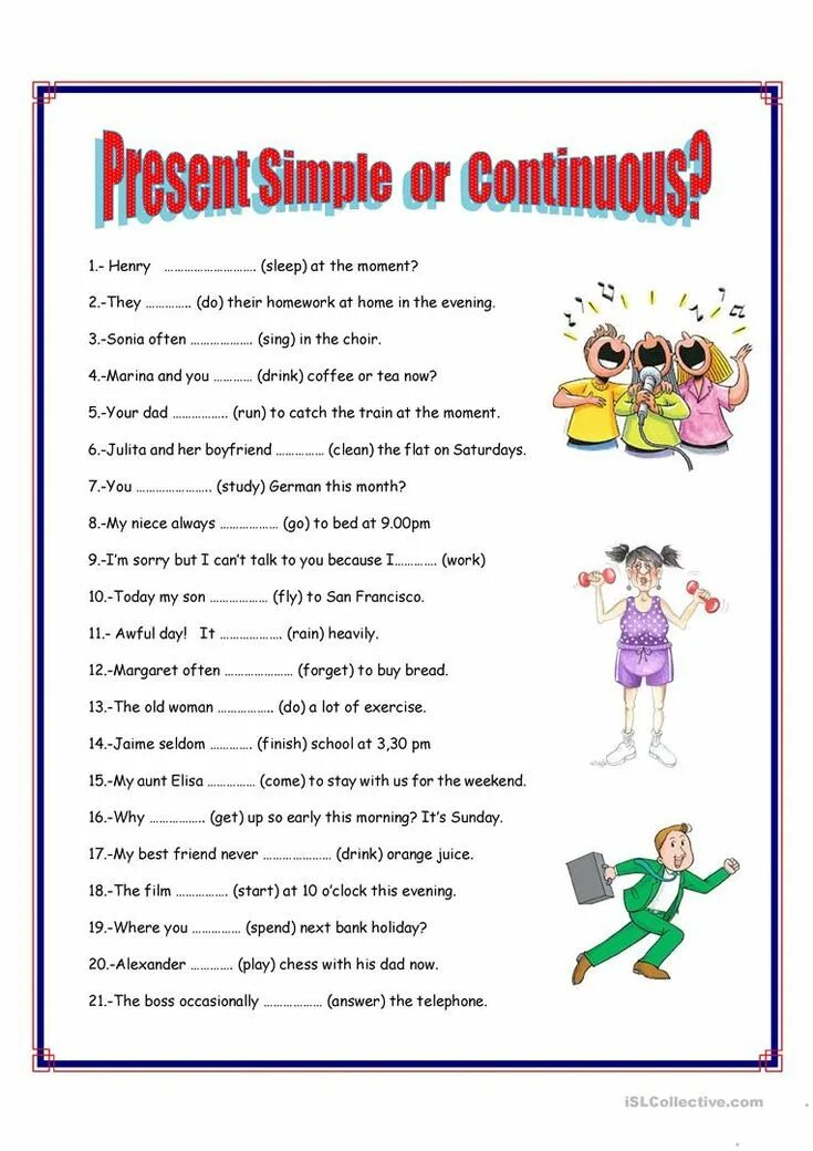 Present simple present continuous past simple exercise. Present simple vs present Continuous Worksheets 3 класс. Present simple or present Continuous Worksheets 5 класс. Present simple present Continuous Worksheets for Kids. Present simple vs present Continuous упражнения Worksheets.