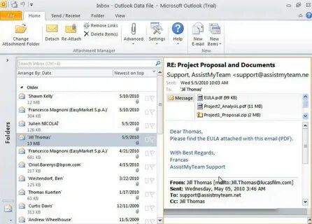 Folder inbox