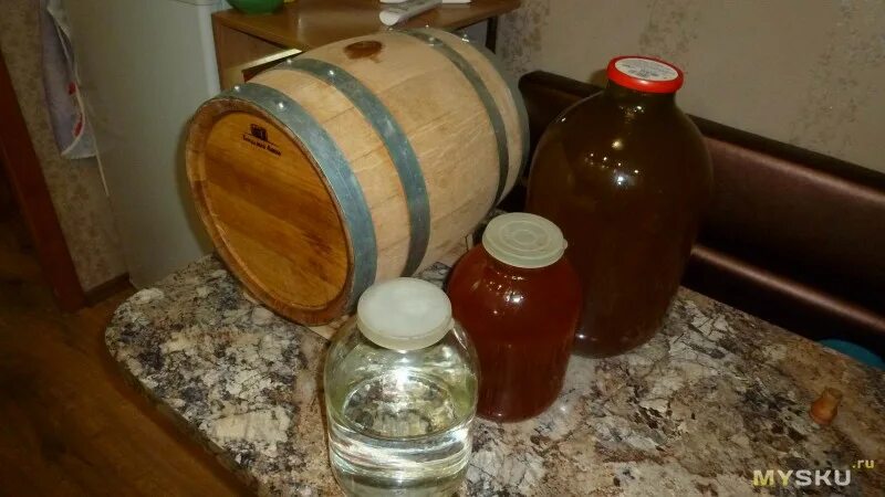Средний обжиг дубовой бочки. Бочка из скального дуба. Самогон в дубовых бочках. Заливаем дубовую бочку. Самогон.