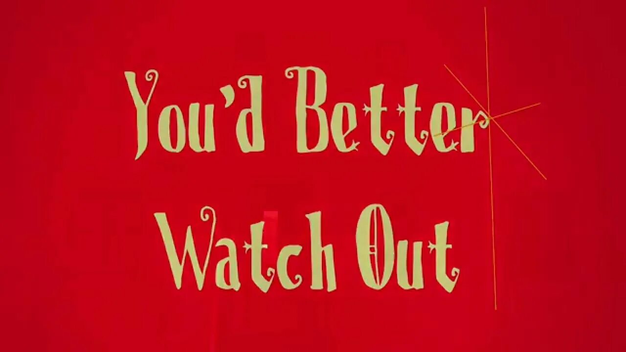 Good out. You'd better. You'd better not.