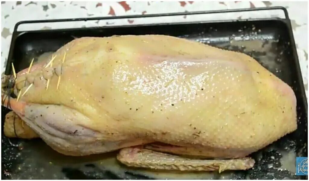 На каком режиме запекать гуся