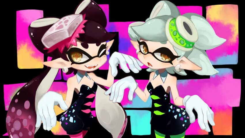 Squid sisters. Splatoon Squid. Squid sisters calamari Incantation. Sisters rule