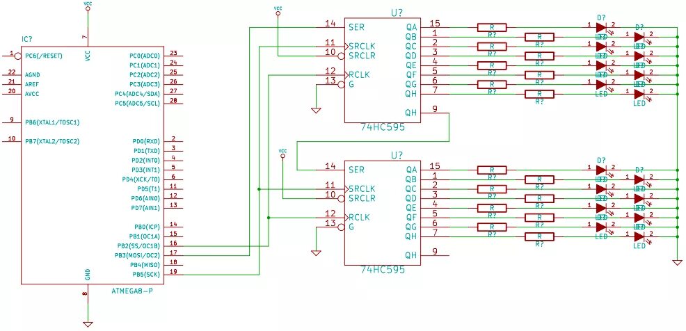 Регистры atmega