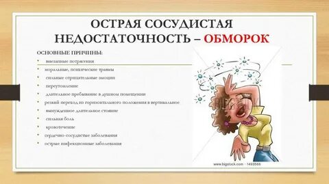 Острые сосудистые