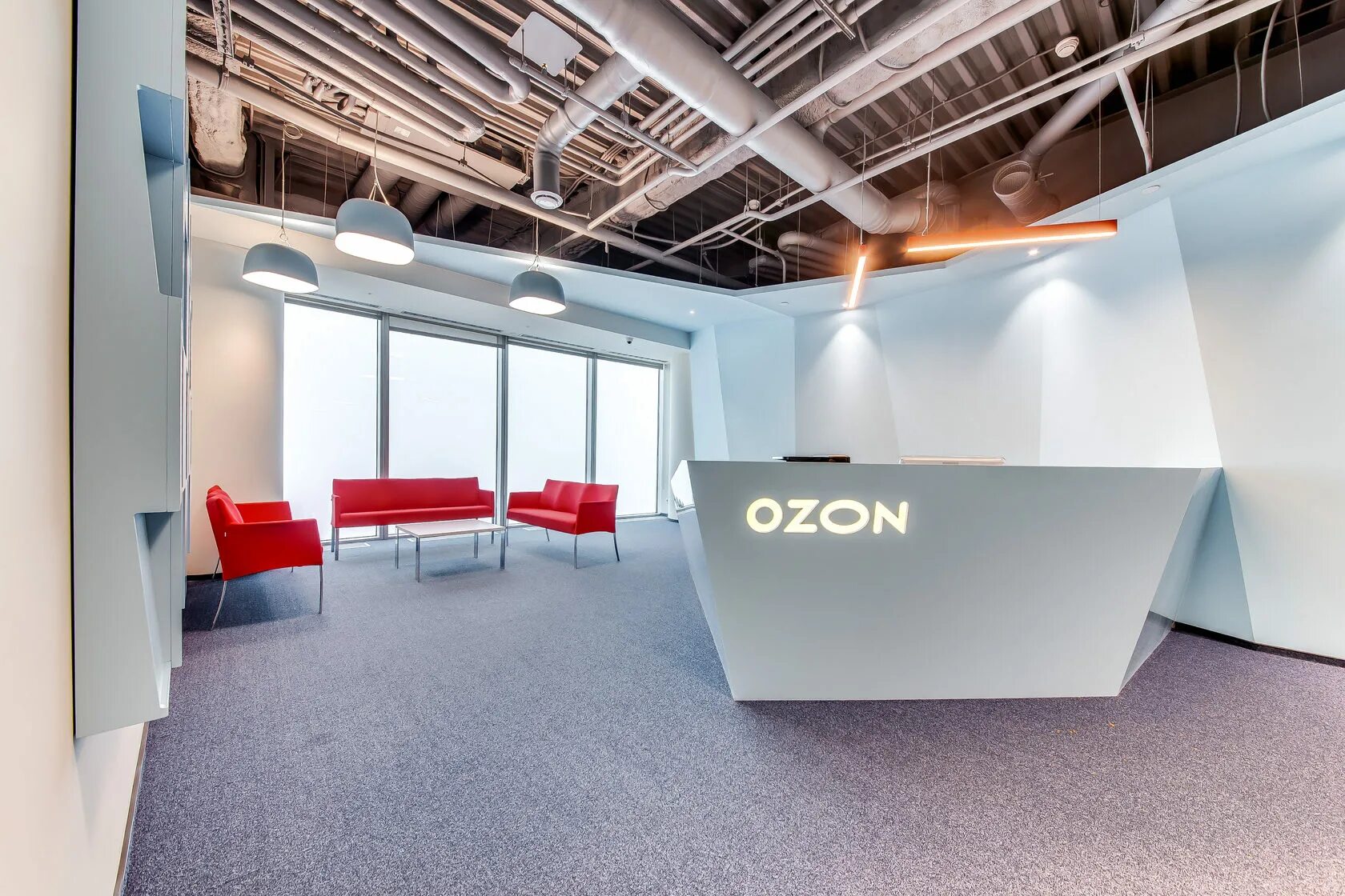 Главный офис в г. OZON Москва Сити. Озон штаб. OZON офис. Офис компании Озон.