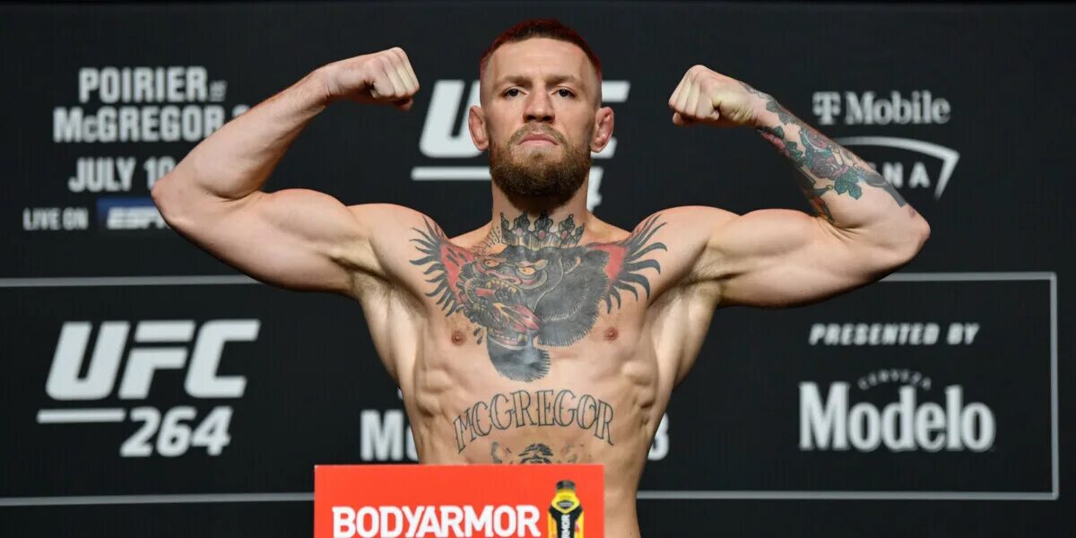 Конор макгрегор нетфликс. Макгрегор порье 2 взвешивание. ufc 264 conor mcgregor.