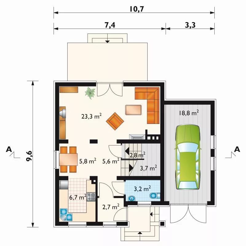 Планировка двухэтажного дома с гаражом для узкого участка. Проекты узких одноэтажных домов для узких участков. Проекты узких домов. Проект узкого дома. Проекты узких домовдомов.