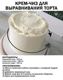 Крем чиз для выравнивания торта (75 фото)