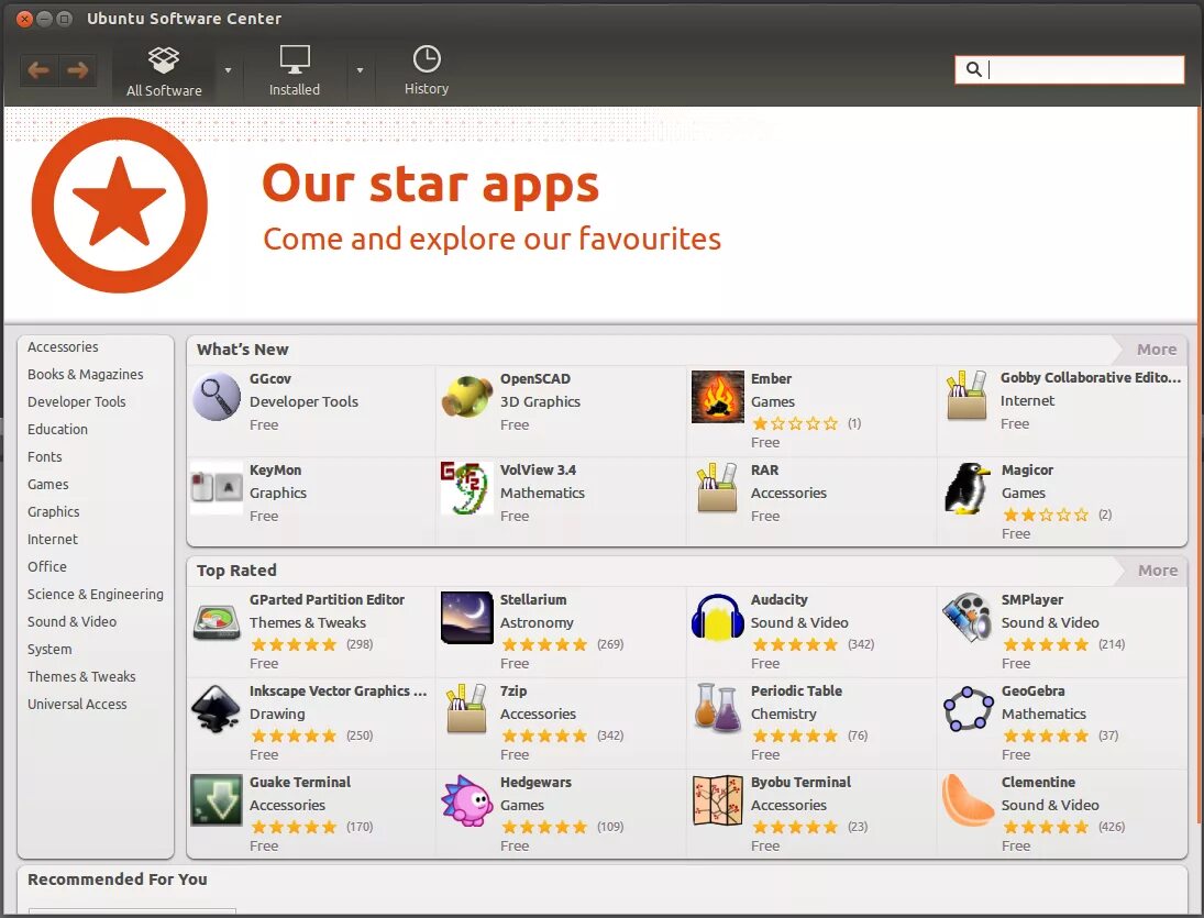 Лучшие программы для linux. Ubuntu магазин. центр приложений линукс. магазин приложений linux. убунту магазин приложений.