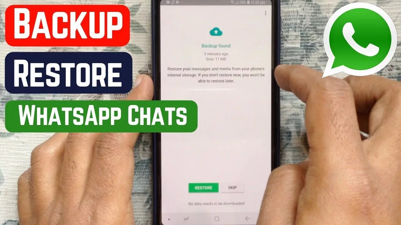 Restore chat
