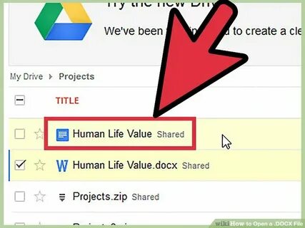 Приложение для открытия docx