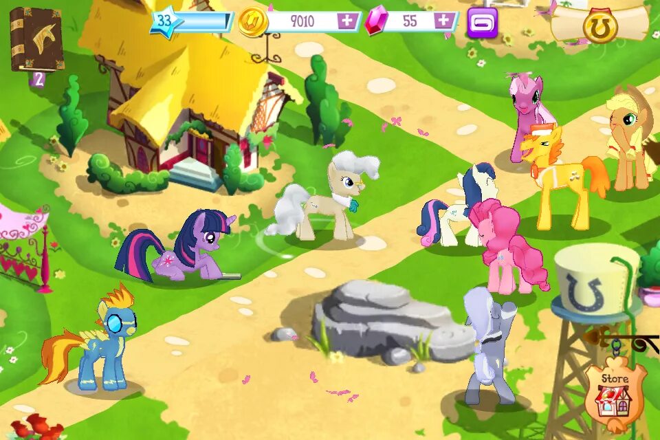 Игра my little Pony понивиль. Понивиль игра ферма. My little Pony Gameloft. Мир my little Pony игра.