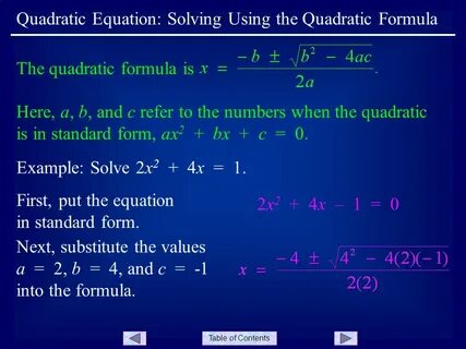 Examples solving